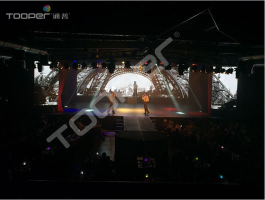 法国罗阿讷优雅歌厅LED大屏幕项目