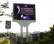 委内瑞拉关塔LED广告屏项目