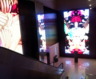 夏威夷DFS免税店室内前维护LED显示屏项目