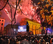 德国勃兰登堡门LED显示屏项目