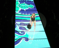 意大利时装秀LED地砖屏项目