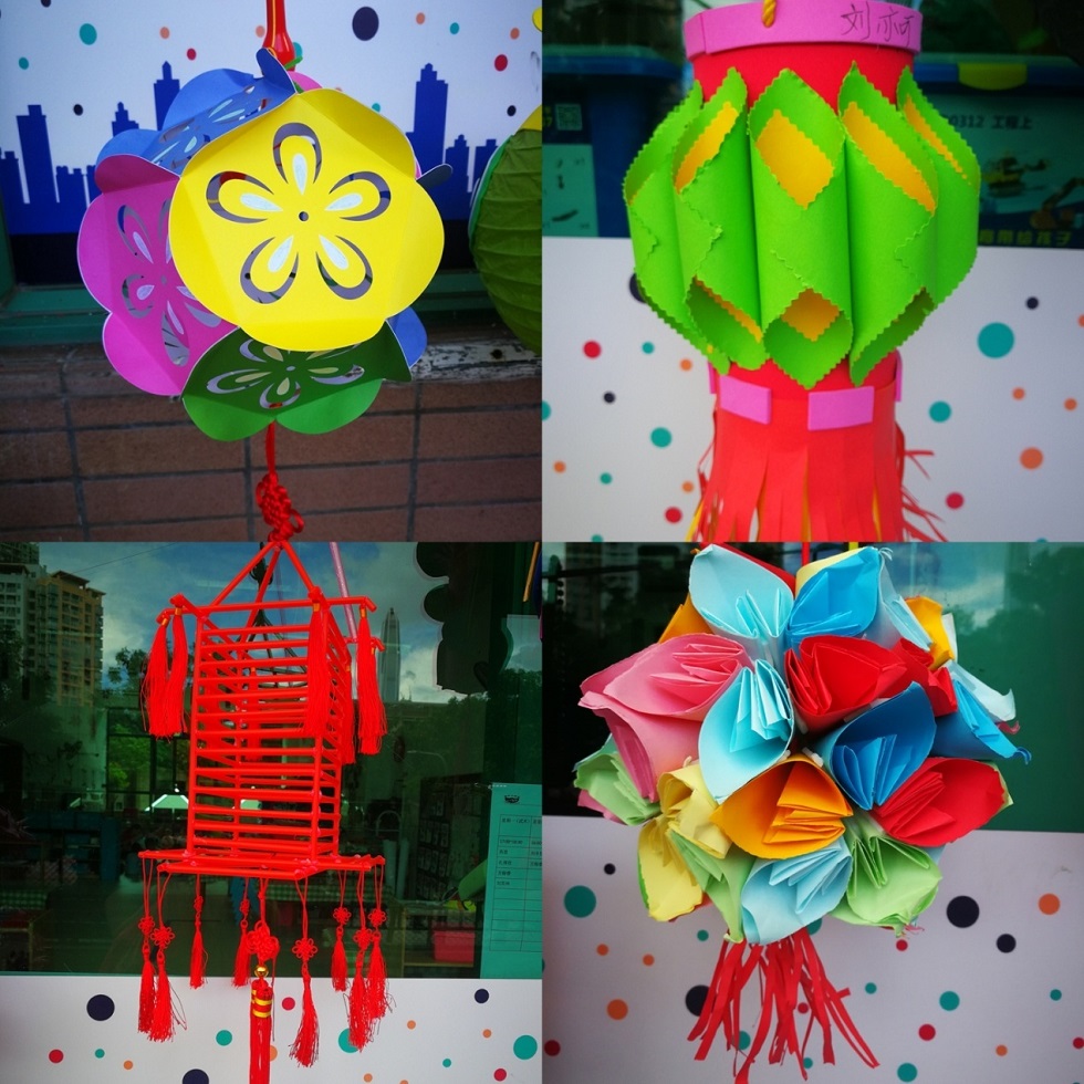 创意灯笼,点亮祝福--深圳市诺贝儿云顶翠峰幼儿园庆中秋亲子灯笼展