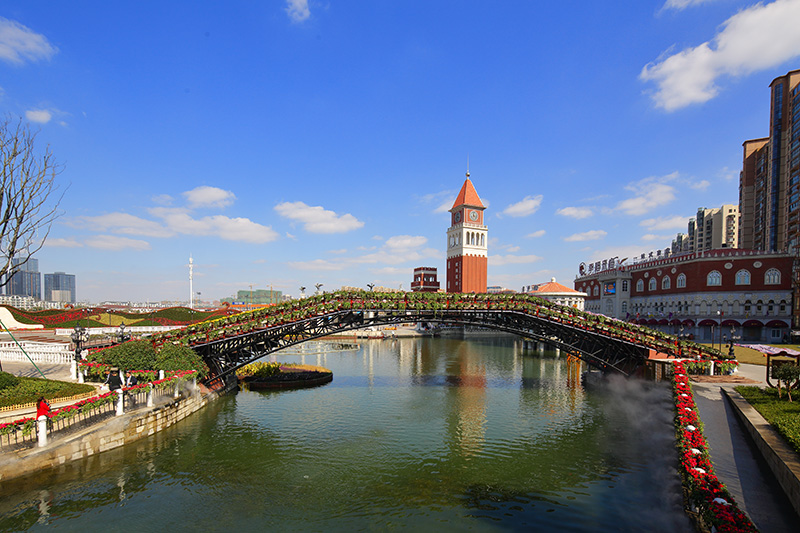 铁汉生态董事长参观考察盐城欧风街