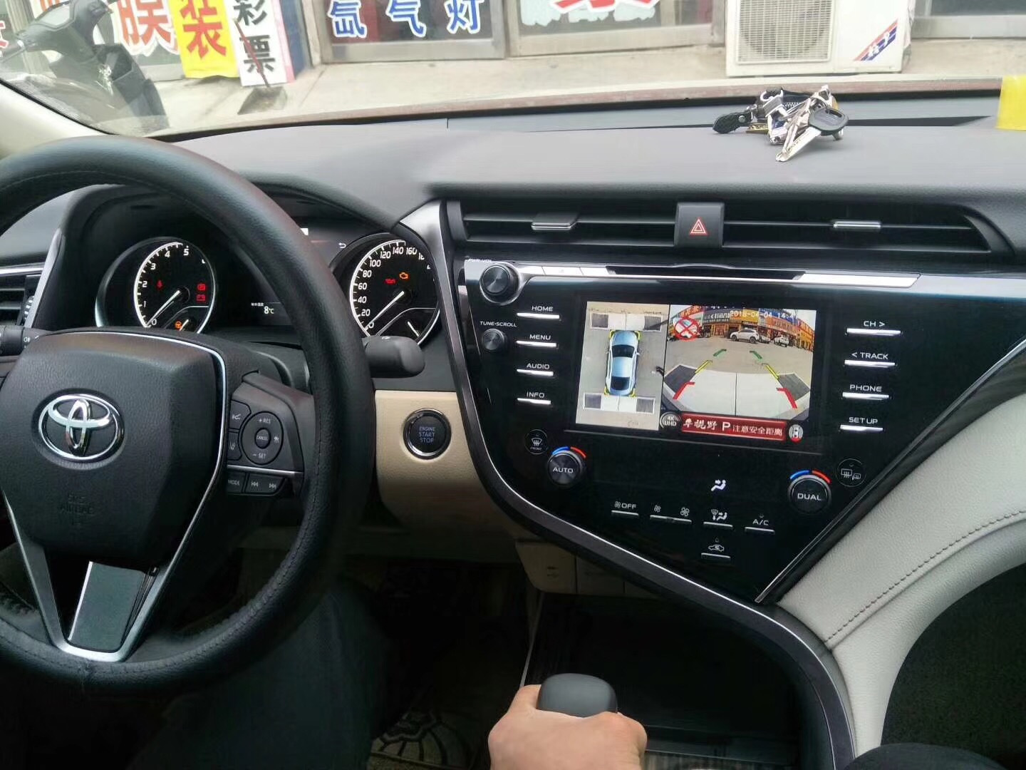 【最新版豐田凱美瑞】安裝車視野360°全景 【最新版豐田凱美瑞】安裝車視野360°全景