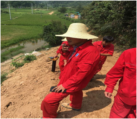 我司与江西某天然气单位做防腐层检测设备培训技术交流