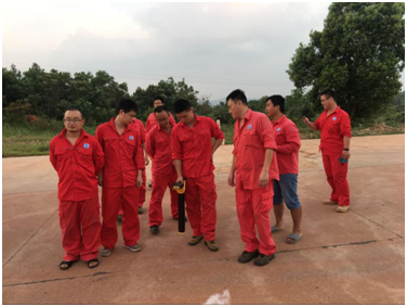 我司与江西某天然气单位做防腐层检测设备培训技术交流