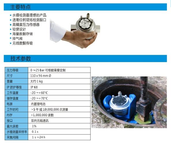 Sebalog P3压力记录仪