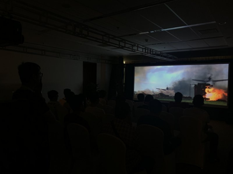 IMAX Enhanced中国首秀在国家会议中心隆重举行！ISKscreen有幸全程参与视频演示配合！