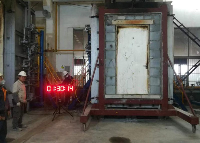 45mm thick fire door independently developed by Dansn passes UL 90-minute test