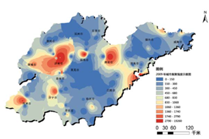 一、區域聯系與格局分析