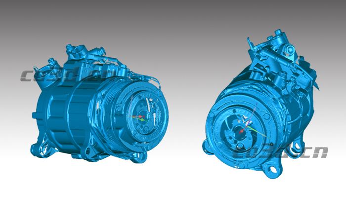 宝马压缩机三维扫描