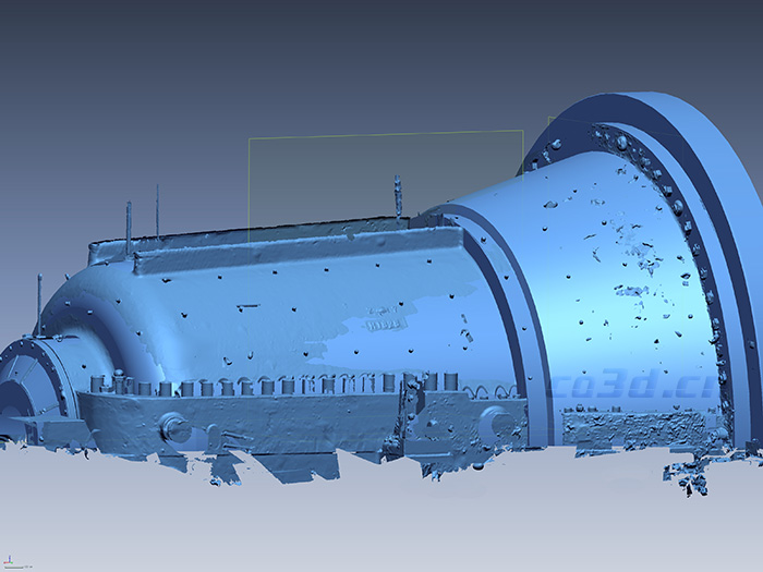大型汽轮机三维扫描案例
