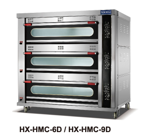 New gas layer type oven—HX-HMC-6D/HX-HMC-9D 新款电力分层式烘炉系列