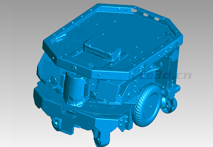 机器人底座三维扫描