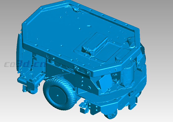 机器人底座三维扫描