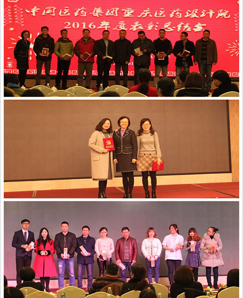国药工程重庆院召开2016年度表彰总结大会