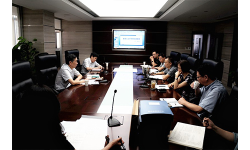 国药工程党委书记张奇一行到我院检查指导党建工作