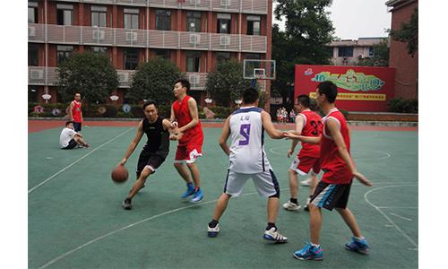 我院与中机中联建筑五分院举行篮球友谊赛 我院与中机中联建筑五分院举行篮球友谊赛