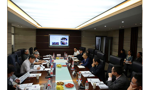 国药集团董事长郭建新一行赴我院检查指导工作