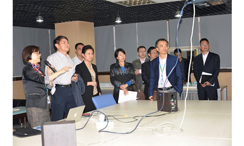 国药集团董事长郭建新一行赴我院检查指导工作