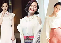 刘诗诗穿上它可爱度飙升200% 今夏来件荷叶边单品带你甜蜜带你飞