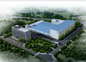 国药控股甘肃有限公司物流项目鸟瞰