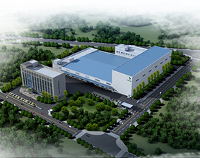 国药控股甘肃有限公司物流项目鸟瞰