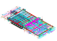 BIM设计（邛崃天银扩建项目）