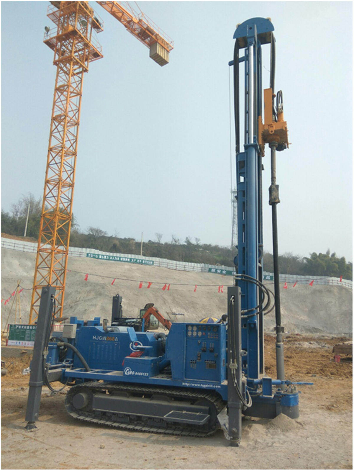 黑金刚钻机助力高山村民吃上"幸福"水