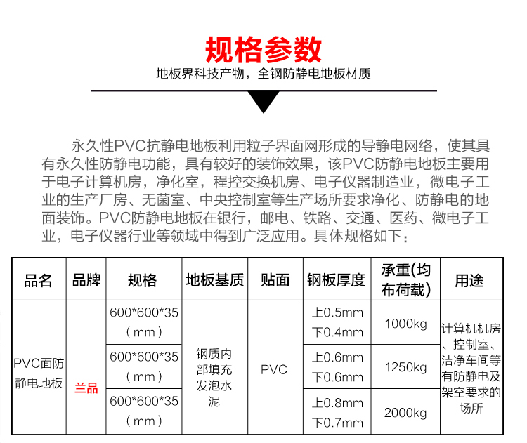 PVC防靜電地板