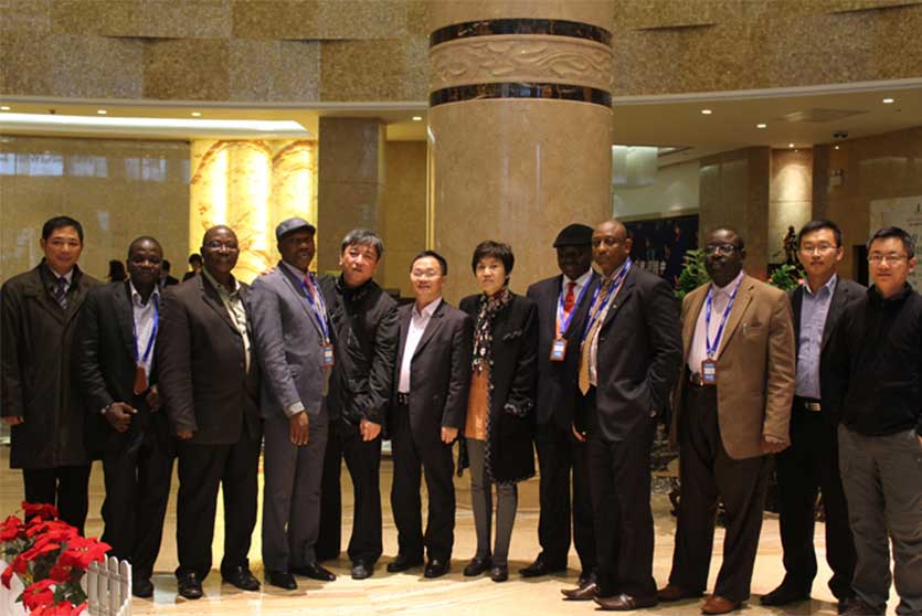 塞拉利昂通信部副部长及其代表团访问高斯贝尔