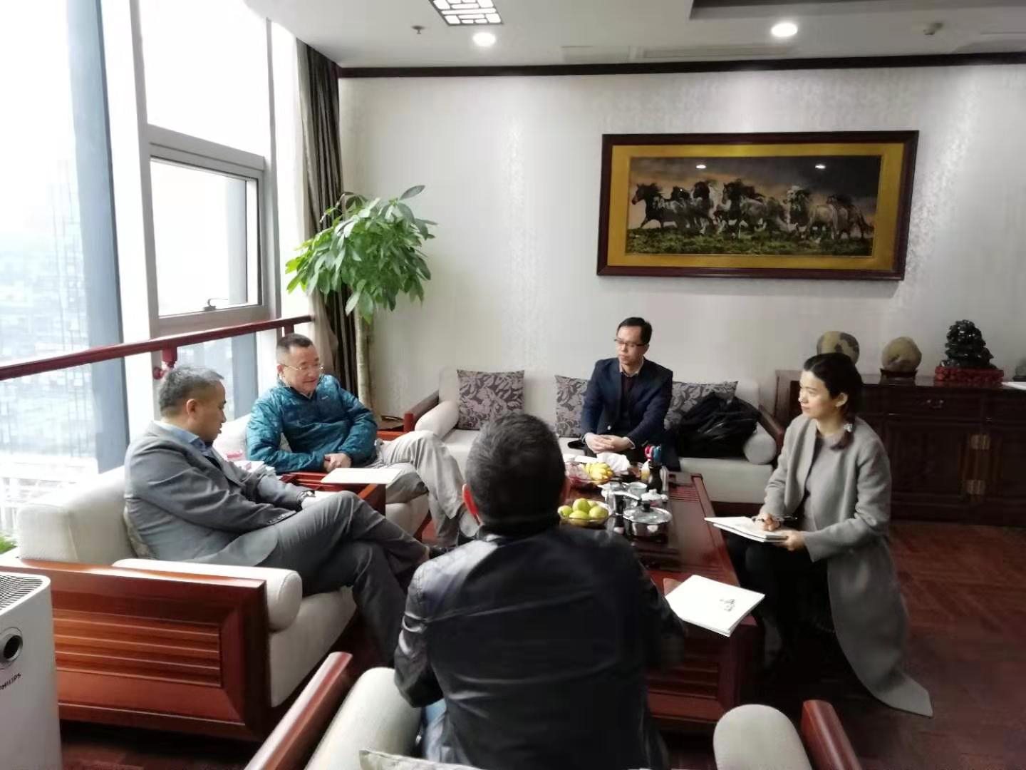 四川康润投资集团有限公司总经理莅临鑫投交科集团 四川康润投资集团有限公司总经理莅临鑫投交科集团