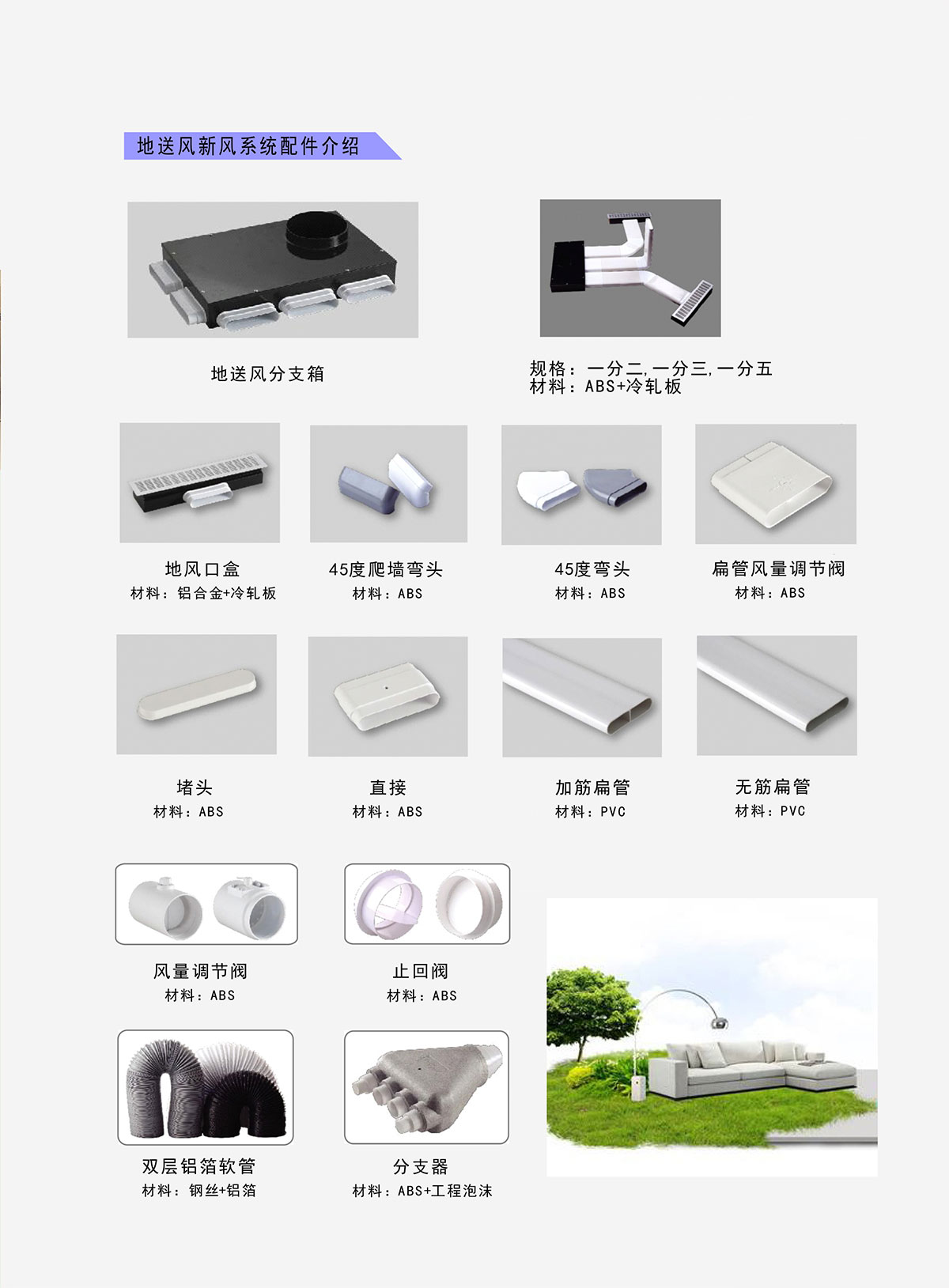 地送新风系统 地送新风系统