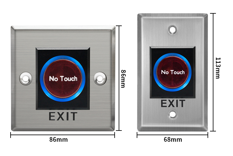 No Touch Exit Button EM Lock S4A Industrial Co Limited no-touch-exit-button-em-lock-s4a-industrial-co-limited