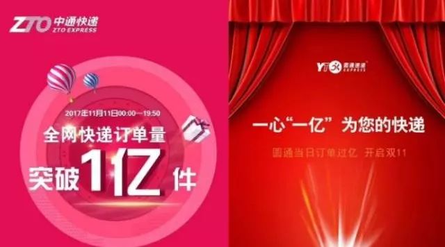 人工与设备的PK！双11快递交易额和包裹量逆转