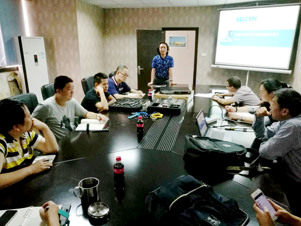 美国百通公司与我院进行技术交流