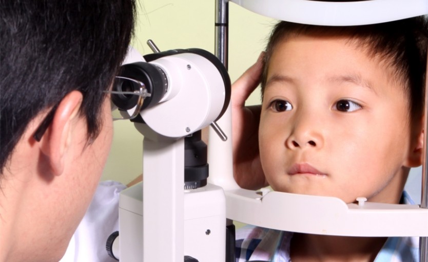 儿童斜弱视