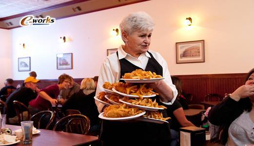 当高速分拣遇上大型餐厅，竟擦出这样的火花！