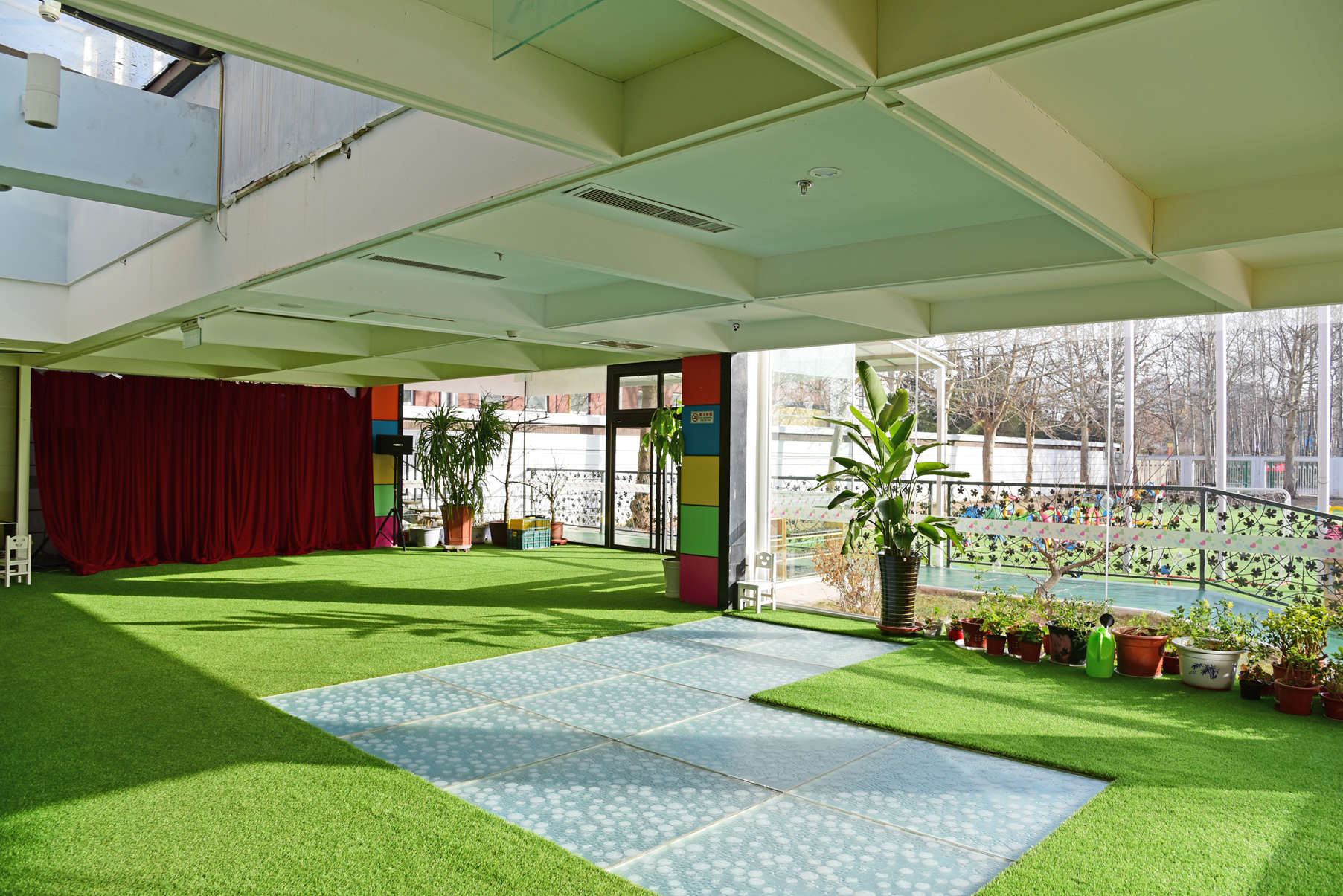 园所环境_浸入式英语环境-北京爱为·常春藤幼儿园