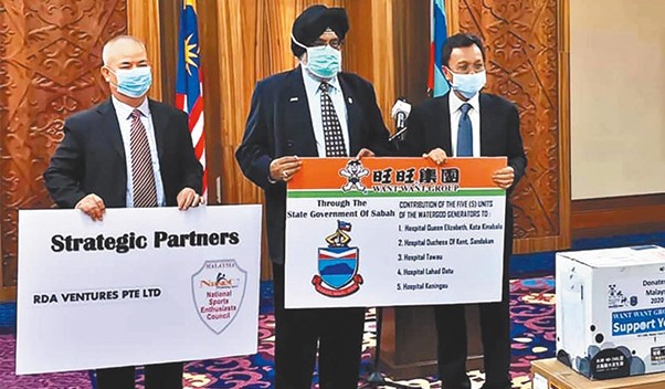 “Want Want Group Support You” International donation project to Malaysia