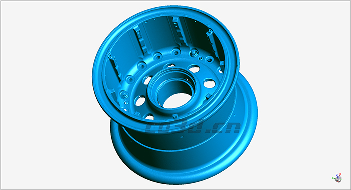 飞机轮胎、轮毂三维扫描方案