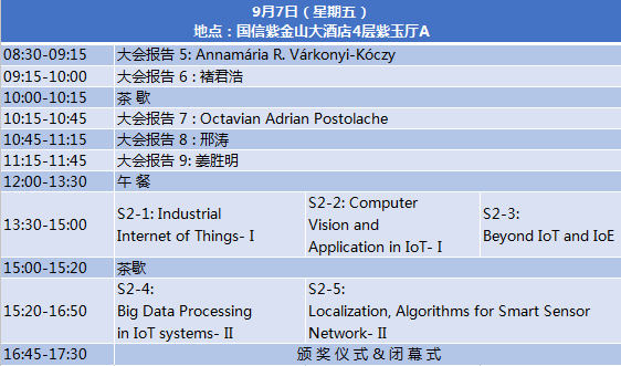 2018物联网感知与仪器国际研讨会(含会议总览) 2018物联网感知与仪器国际研讨会(含会议总览)