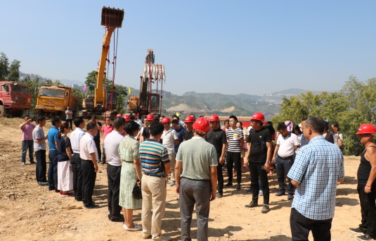 我司承担设计的巫山县人民医院早阳分院建设项目开工