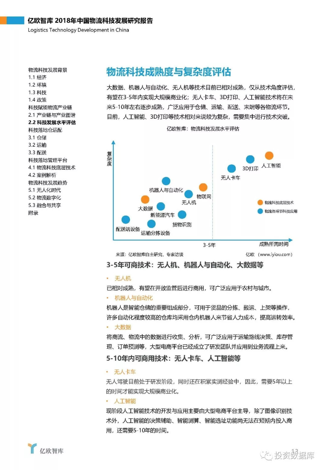 2018年中国物流科技发展研究报告