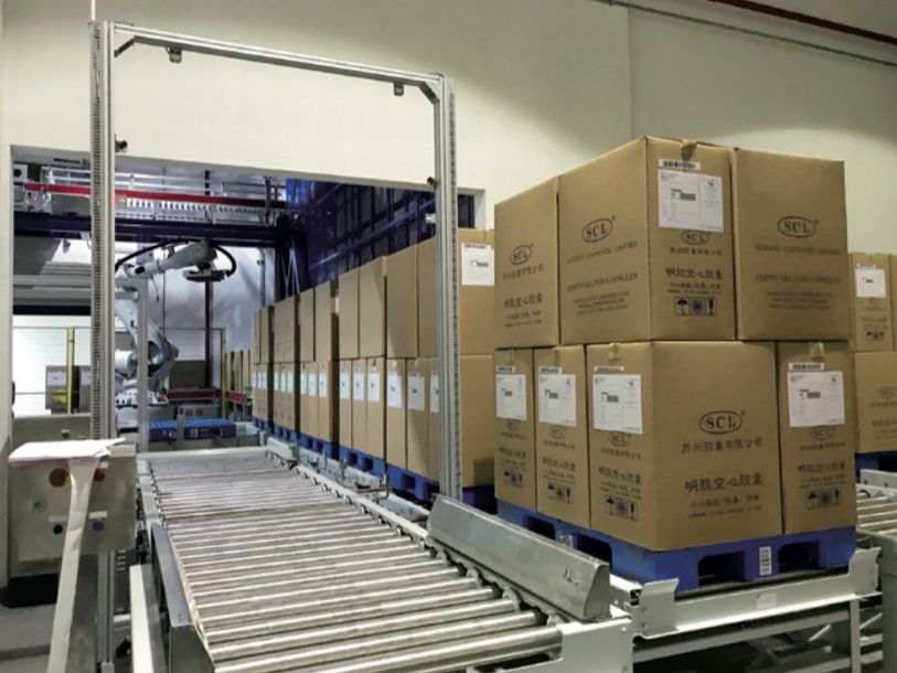 400平方米自动仓库 给一亿胶囊“安家”