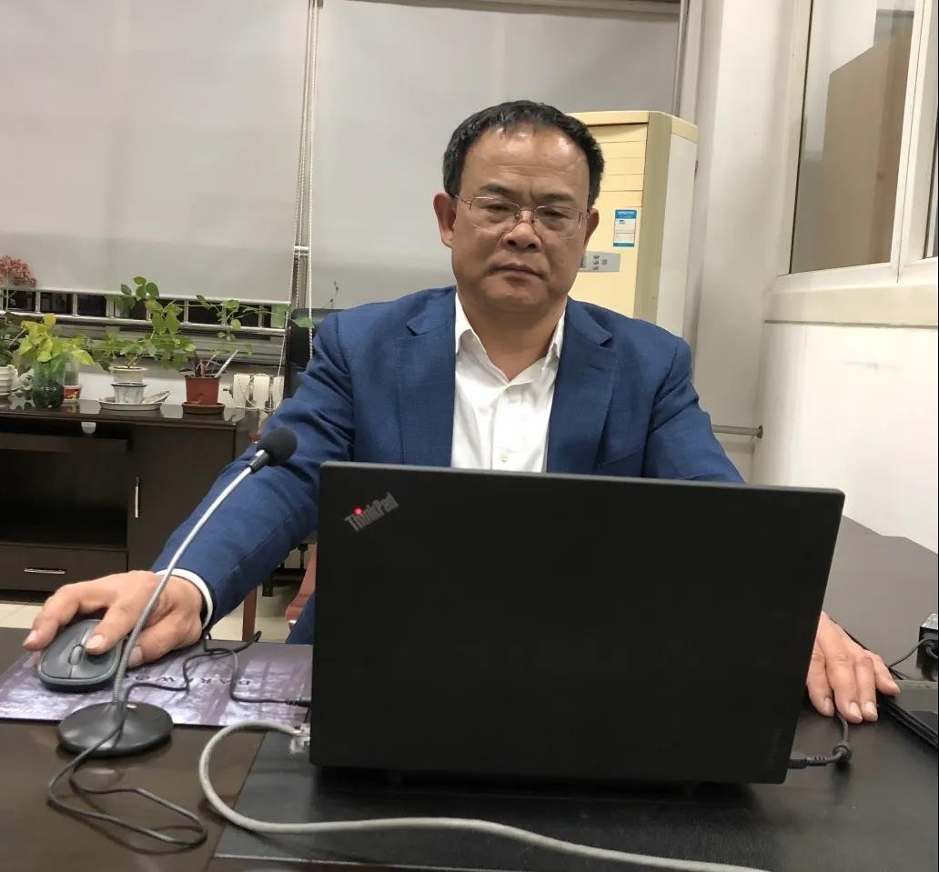战疫中国，科技传播——北橡检测马良清教授做客名师大讲堂，网络直播授课