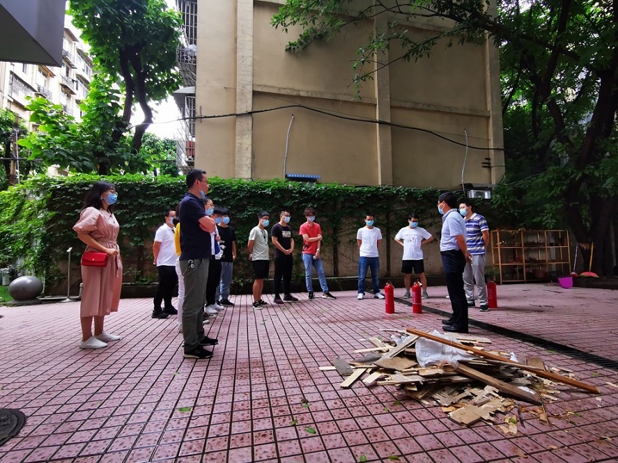 国药集团重庆医药设计院有限公司开展消防演练