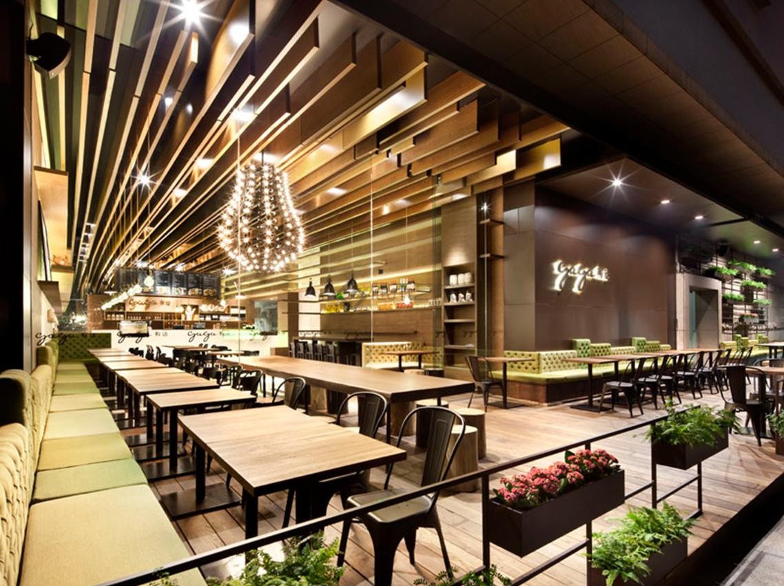 餐飲店面設(shè)計如何打造合理布局與高端形象