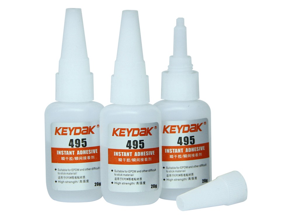 硅膠粘塑料-無鹵快干型-495