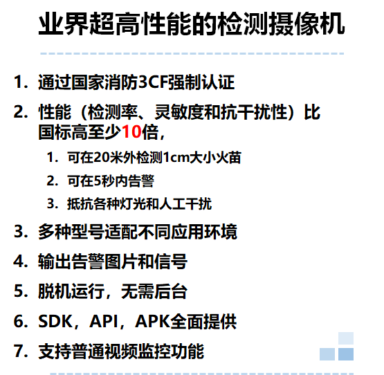 智能检测火焰摄像头
